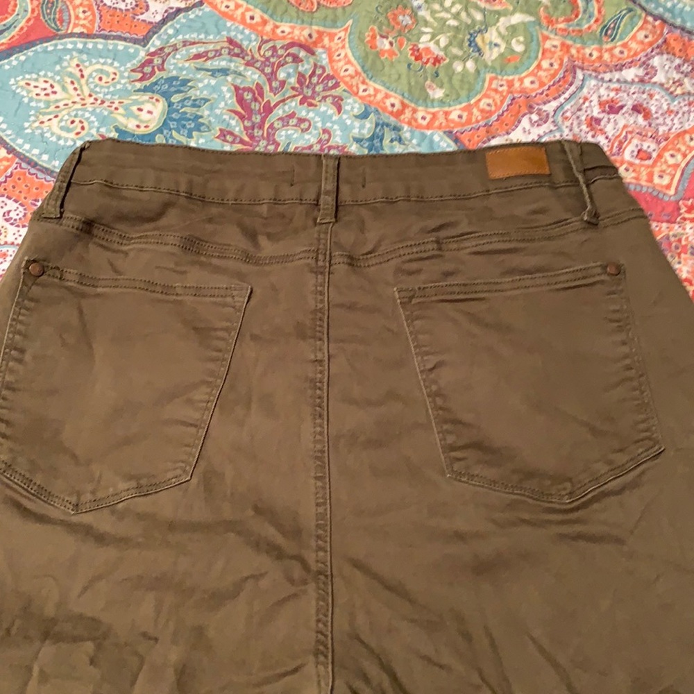 Judy Blue 18w olive pants
